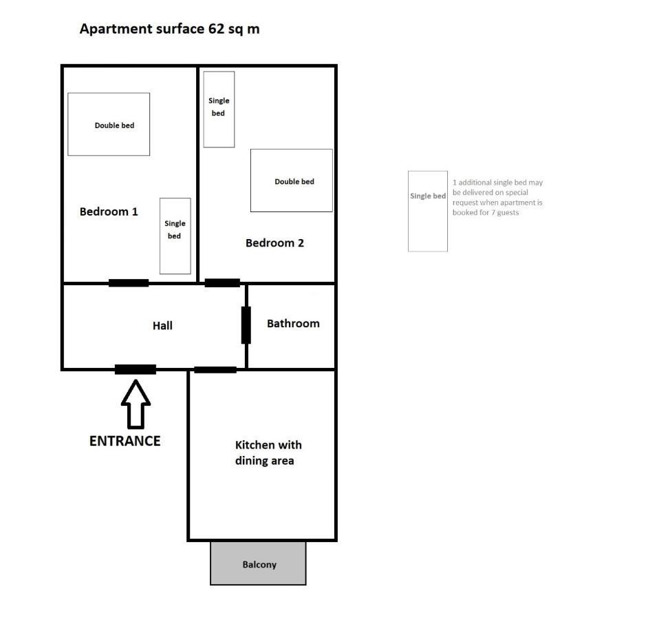 Green Yard Apartment Krowoderska Street Krakau Buitenkant foto
